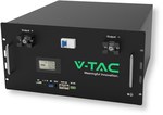 Warehouse Energy Bank V-TAC Single-phase Powerbank 9.6kWh RACK 48V 200Ah LiFePO4 VT-48200B 5 Year Warranty